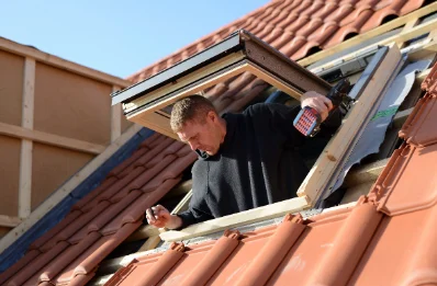 Pose de fenêtres de toit Velux à Entrages